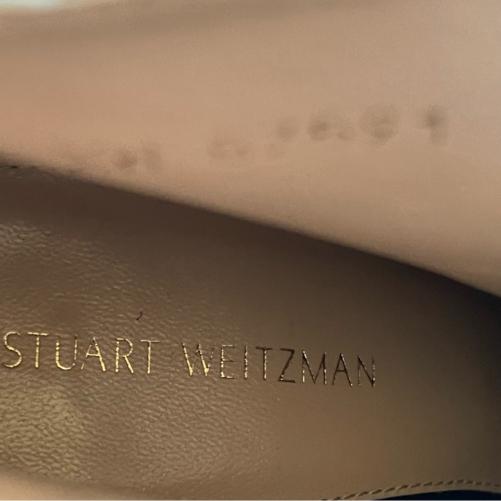 STUART WEITZMAN Floral Embroidered boots size 7 - Picture 6 of 11